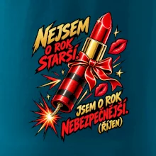 Nejsem o rok starší rtěnka s doutnákem
