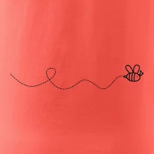 Dráha letu včely - vlnovka