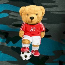 Fotbalista medvídek číslo