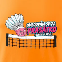 Badminton omluva za prasátko