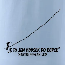 Je to jen kousek do kopce