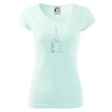 Gymnastika na rukou jedním tahem