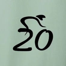 Cyklista slaví dvacítku (20)