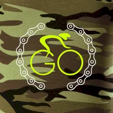 GO cyklista (fluo potisk) GO cyklista (fluo potisk)