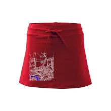 Praha 18200 - Mapa s vodními toky