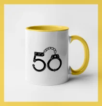 Narozeninové tričko pro policajta - pouta 50