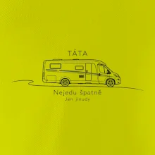 Táta nejedu špatně jen jinudy decentní obytný automobil
