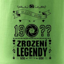 Zrození legendy - pro fotografa