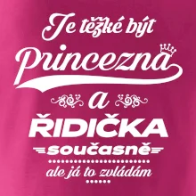 Je těžké být princezna - řidička Je těžké být princezna - řidička