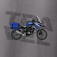 Cestovní enduro modré