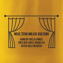 Žena miluje kulturu
