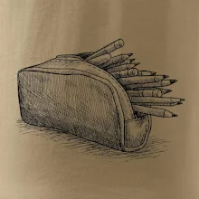 Školní penál kreslený