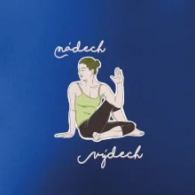 Yoga nádech výdech (Radek Pilař ART)