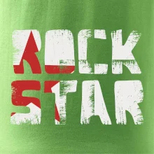 Rock star nápis