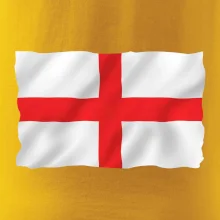 Anglická vlajka vlající