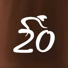 Cyklista slaví dvacítku (20)