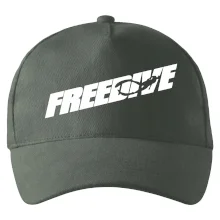 Freedive - nápis s potápěčem