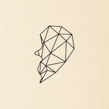 Párovy motiv srdce geometrie - ON