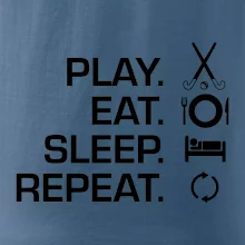 Play eat sleep repeat pozemní hokej