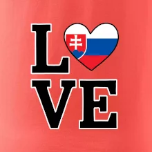 Love Slovenská vlajka