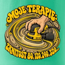 Moje terapie zrnitost 80 120 240 320 - vibrační bruska
