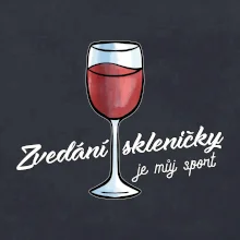Zvedání skleničky je můj sport