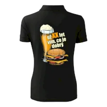 Pivo a burger vím co je dobrý