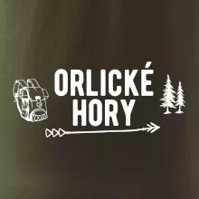 Orlické hory nápis