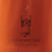 Listopadový klid whisky a štír linková kresba