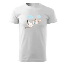 Čáp čekáme miminko - kluk