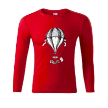 Horkovzdušný balón  kreslený