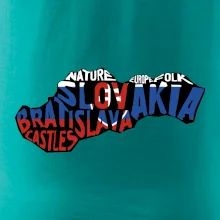 Mapy - názvy měst - Slovensko