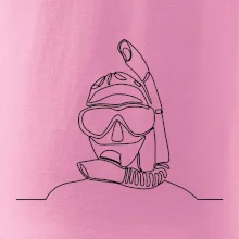 Potápěč jedním tahem