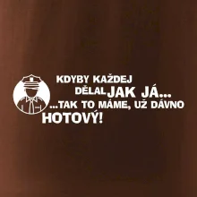 Policista - kdyby každej dělal jak já, tak to máme už dávno hotový