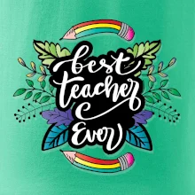 Barevné tužky best teacher ever