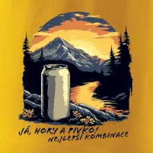 Já hory a pivko nejlepší kombinace