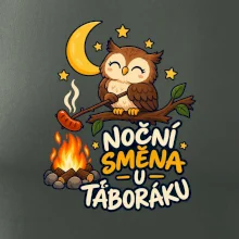Noční směna u táboráku