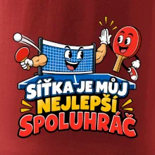 Síťka je můj nejlepší spoluhráč