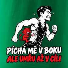 Běžec píchá mě v boku