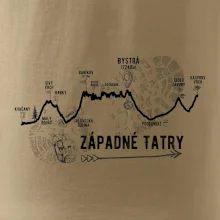 Profil kopca Západné tatry