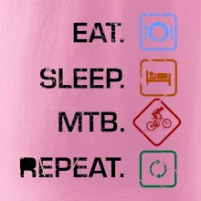Eat sleep MTB repeat