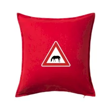 Dopravní značka - Pozor pasoucí se kůň