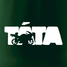 Táta nápis - motorka supersport