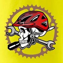 Lebka biker opravář