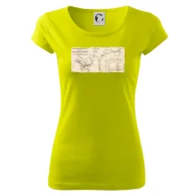 Mapa Báňské dráhy z Moravské Ostravy do Doubravy