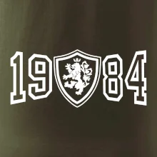 Narozeninový motiv - znak - 1984 Narozeninový motiv - znak - 1984