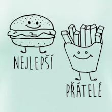 Nejlepší přátelé - Hamburger a hranolky