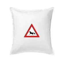 Dopravní značka - Pozor kůň běžící