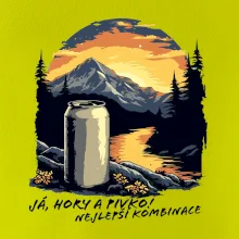 Já hory a pivko nejlepší kombinace