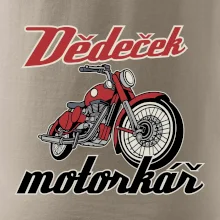 Dědeček motorkář